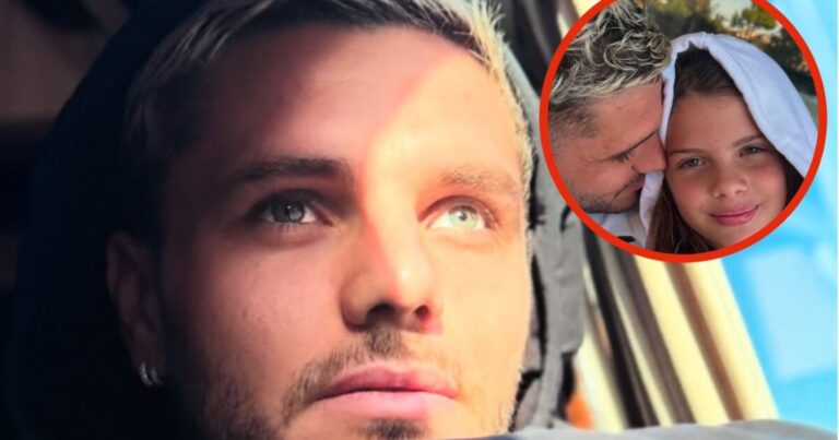 La tristeza de Mauro Icardi en pleno cumpleaños de su hija Francesca