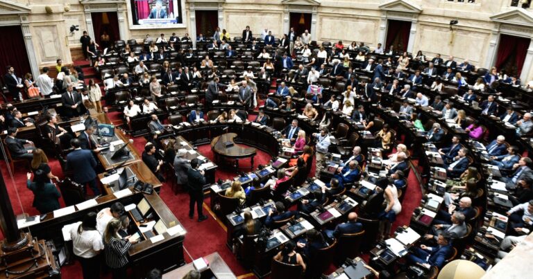 La sesión en Diputados en vivo: el oficialismo busca aprobar el proyecto de ley de reiterancia