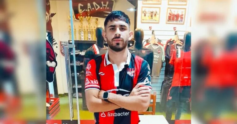 Agustín Jara convirtió su primer gol en Douglas Haig de cara al Torneo Federal A