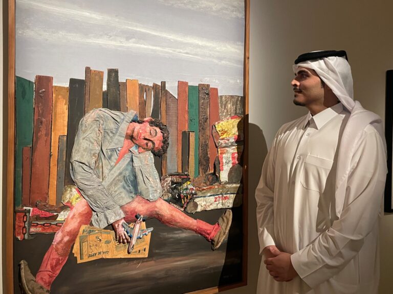 Juanito Laguna sueña en Qatar: el arte latinoamericano muestra su valor en uno de los países más ricos del mundo