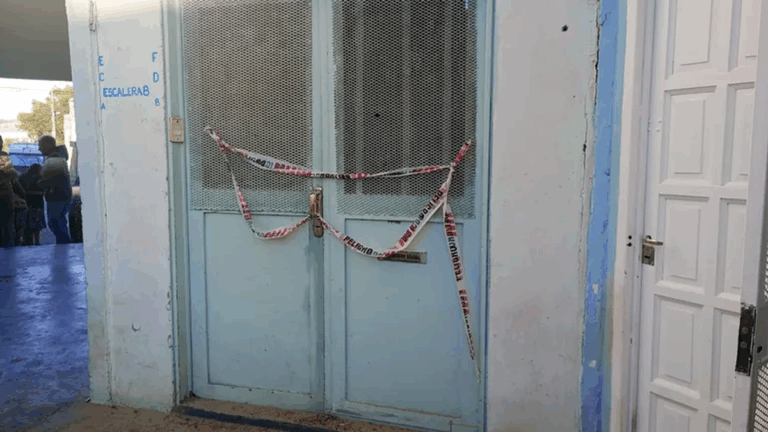 Invasión de palomas en edificio derrumbado de LU4