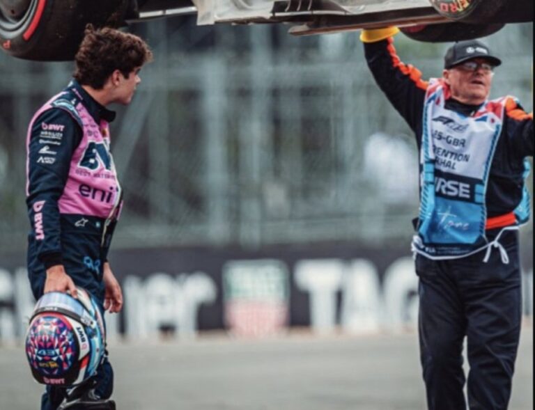 Colapinto y un misterio en boxes: no largó y quedó fuera del GP británico