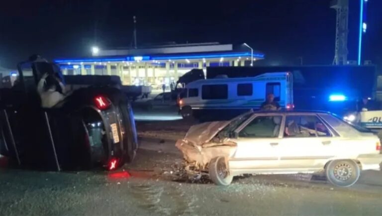 Choque y vuelco en la Autovía Norte: siete personas resultaron heridas, entre ellas dos niños