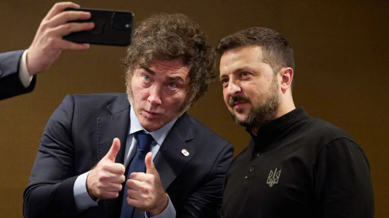 Milei se comunicará con Zelenski en la previa a la cumbre de Trump con Putin