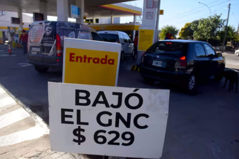 Bajó el precio del GNC en Córdoba y su valor es menor al de 2024