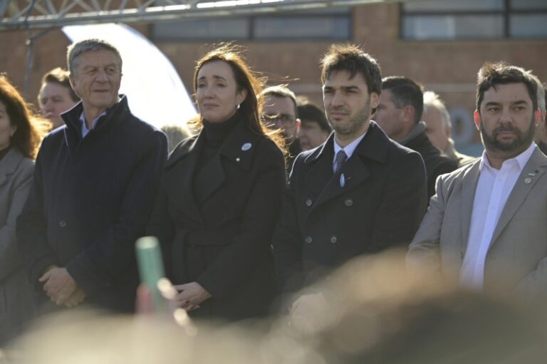 Villarruel se mostró en Chubut con Nacho Torres en medio del escándalo de las coimas que acorrala a Milei