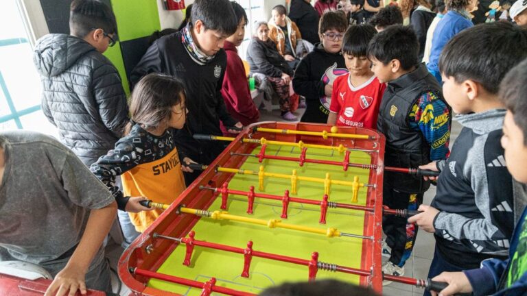 Más de 200 chicos en los festejos del San Martín y el Abásolo