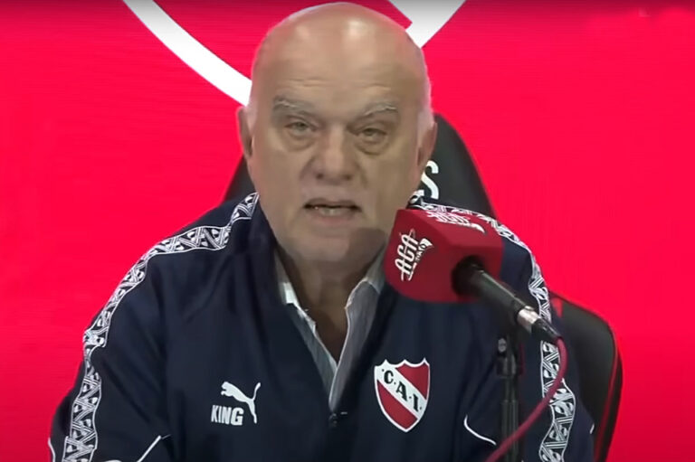 El presidente de Independiente apuntó contra la Universidad de Chile