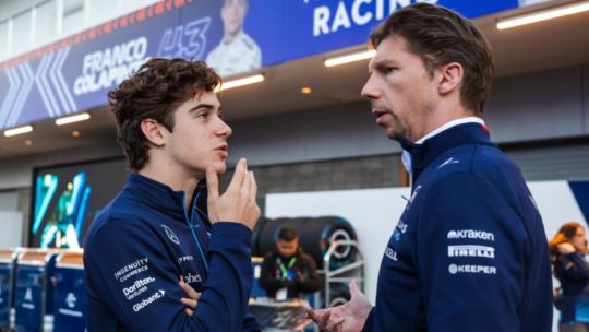 Williams lo extraña? La sentida publicación de James Vowles para Franco Colapinto que se volvió viral en redes