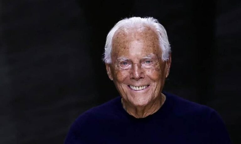 Dolor por Giorgio Armani: de qué murió y cómo fueron sus últimos días