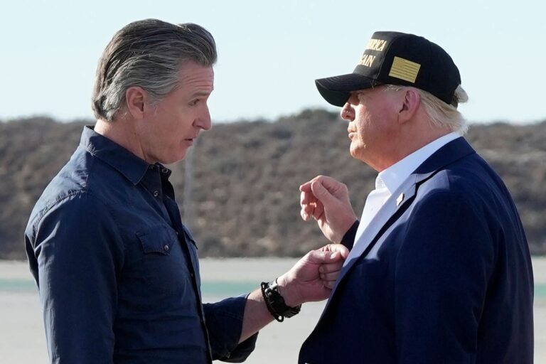 El nuevo campo de batalla entre Trump y Gavin Newsom: California se niega a someterse a los hombres pequeños