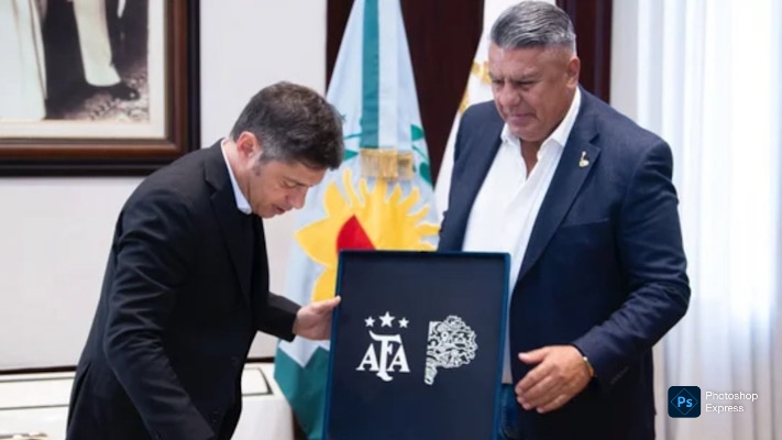 Chiqui Tapia felicitó a Kicillof por el triunfo en las elecciones legislativas en Buenos Aires