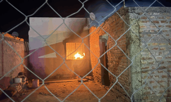 Incendio intencional en vivienda del barrio INTA de Trelew