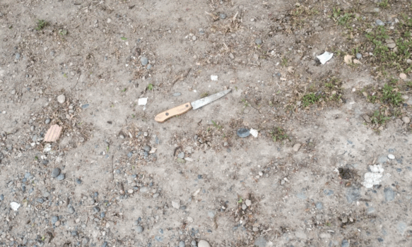 Demoraron a joven por estado de ebriedad y portar un arma blanca en barrio Inta