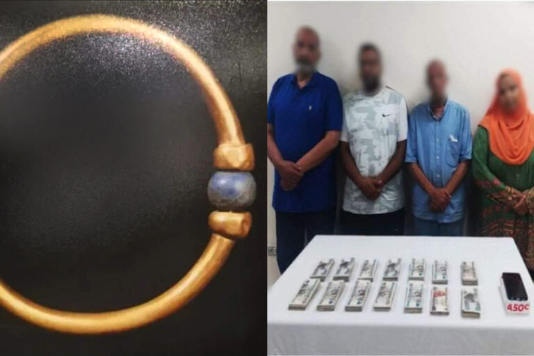 Robaron un brazalete de 3.000 años y lo fundieron por el oro