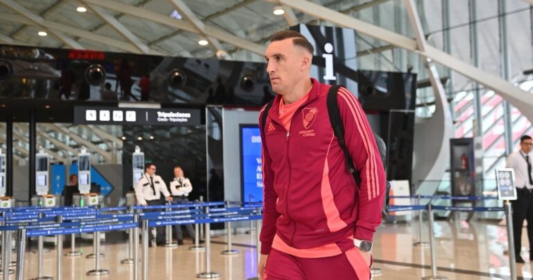 Con toda la ilusión, River partió rumbo a San Pablo en busca de la épica