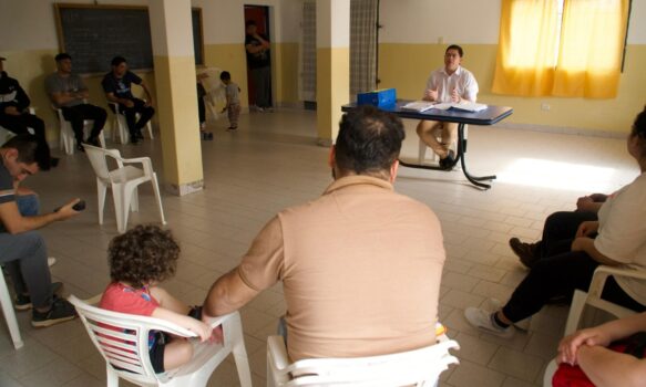 Rawson: el municipio avanza en la red de gas para vecinos del barrio Gregorio Mayo