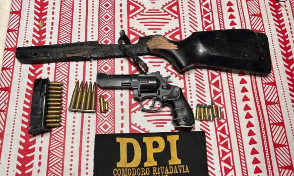 Importante operativo en Comodoro Rivadavia contra bandas antagónicas: secuestran armas y municiones