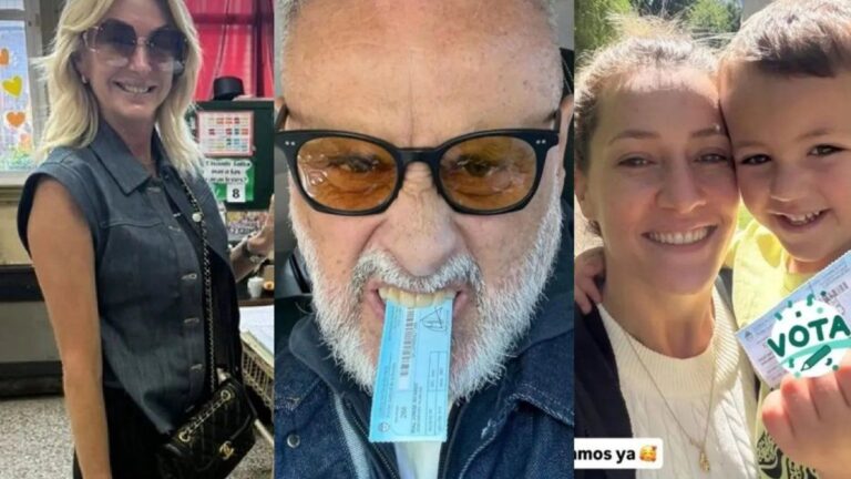 Así votaron los famosos en estas elecciones legislativas: sus posteos en redes sociales