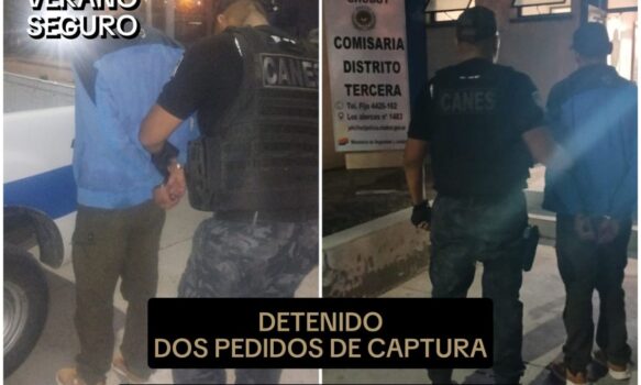 Detienen a un hombre con pedidos de captura vigentes en Trelew