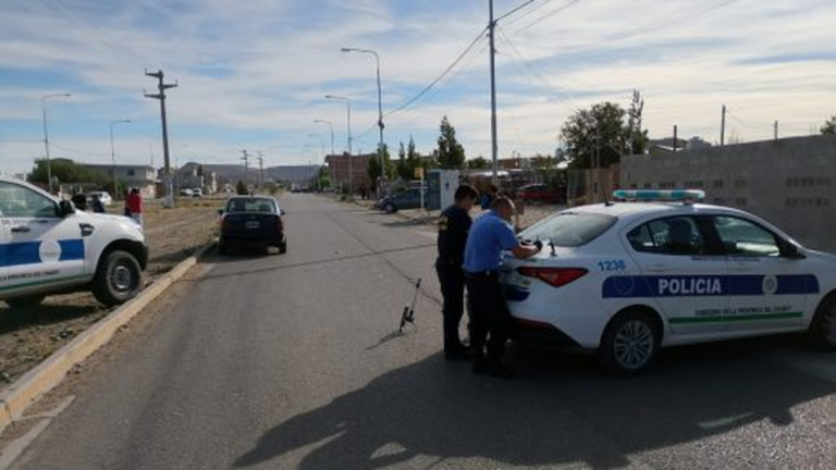 Una menor resultó herida tras ser atropellada cuando escapaba de un perro