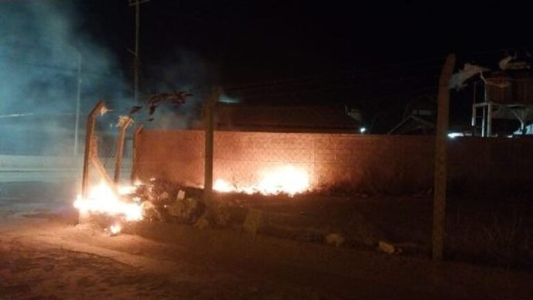 Se incendió un baldío en el barrio Pueyrredón