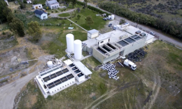 La obra de ampliación de la planta potabilizadora de Rawson podría reanudarse en enero