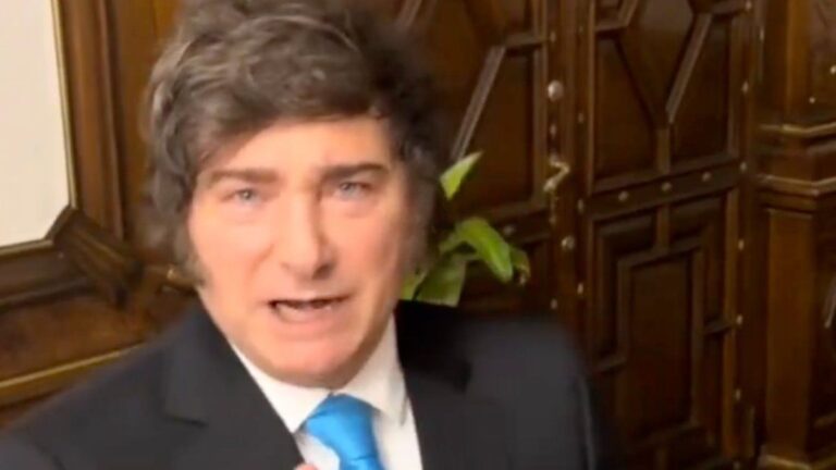 El mensaje grabado de Javier Milei para cerrar el año: «Por un 2026 que haga a la Argentina grande otra vez»