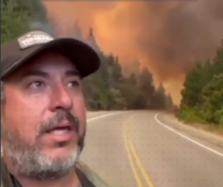 El doloroso descargo de Maxi Jonas en medio de los graves incendios en El Hoyo: Esto es una locura