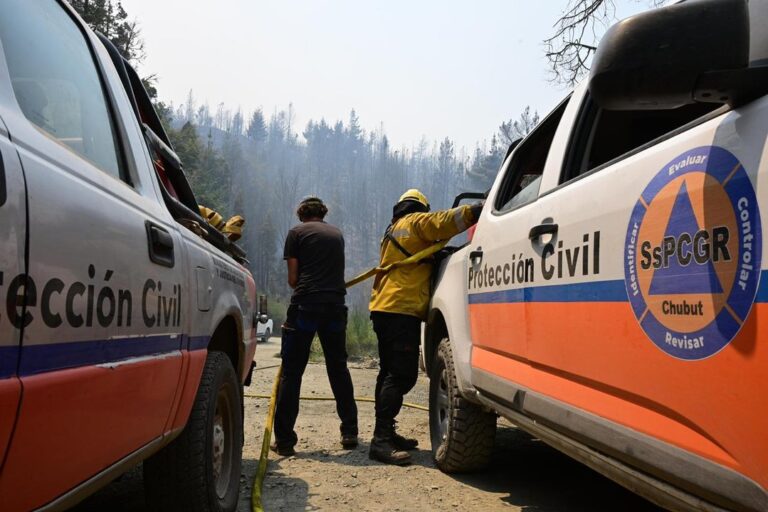 Por un incendio activo, solicitan evacuar preventivamente el Paraje El Pedregoso