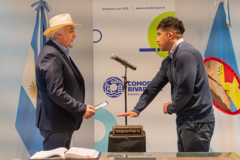 Bruno Hernández asumió como secretario de Ordenamiento Territorial en Comodoro