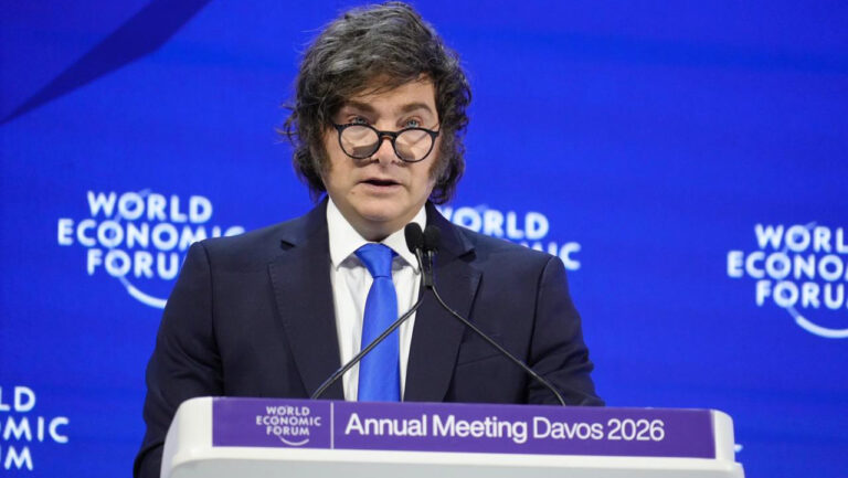 Milei en Davos: Justicia y eficiencia son dos caras de la misma moneda
