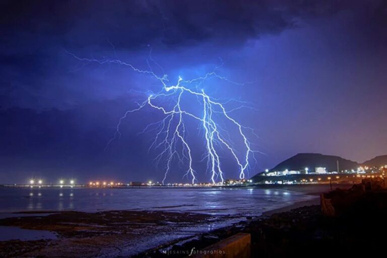 Comodoro y casi todo Chubut están bajo alerta amarilla por tormentas muy fuertes
