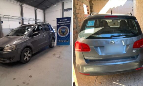 Recuperaron el auto robado a la mujer que lo usaba para trasladar a su hijo a terapias