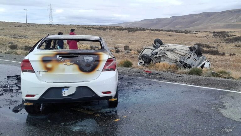 Tragedia en Santa Cruz: un hombre murió en un choque entre dos autos rumbo al aeropuerto