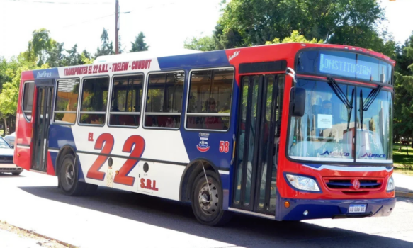 Desde primera hora de mañana vuelve el transporte en Trelew y el Valle