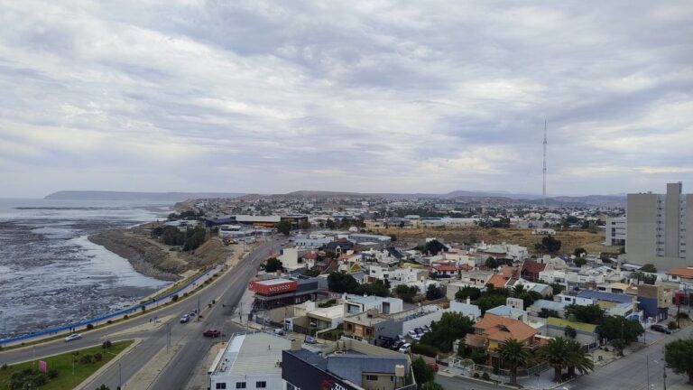 Miércoles nublado y agradable en Comodoro y Rada Tilly