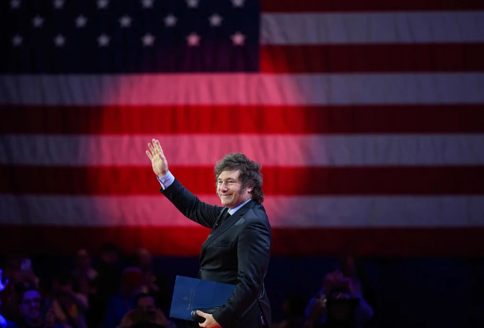 Javier Milei en Nueva York para el Argentina Week