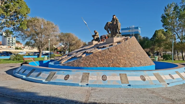Acto conmemorativo del Día del Veterano de Malvinas en la provincia de Chubut.