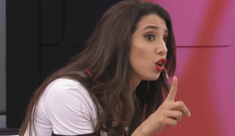 Cinthia Fernández en redes sociales durante su estadía en Comodoro Rivadavia.