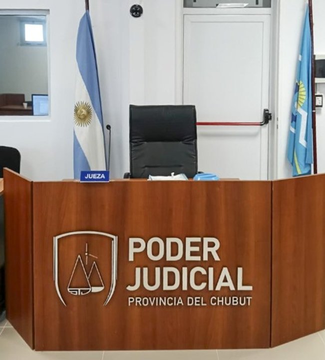 Ilustración genérica de paisaje rural de la meseta de Chubut