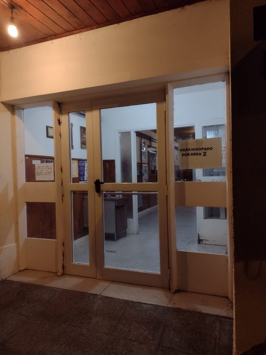 Hospital rural en la provincia de Chubut, Argentina