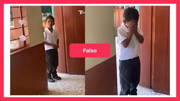Captura de pantalla de un video escolar con niños celebrando un cumpleaños, mostrando globos y un número 8.