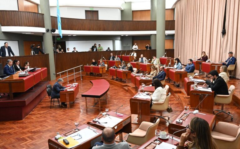 Sesión de la Cámara de Diputados de Chubut