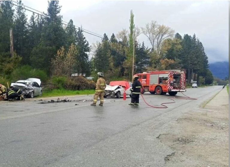 Imagen referencial de una ruta en la provincia de Chubut