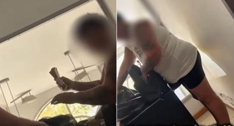 Ilustración de una lupa sobre un teléfono celular, representando una investigación judicial.