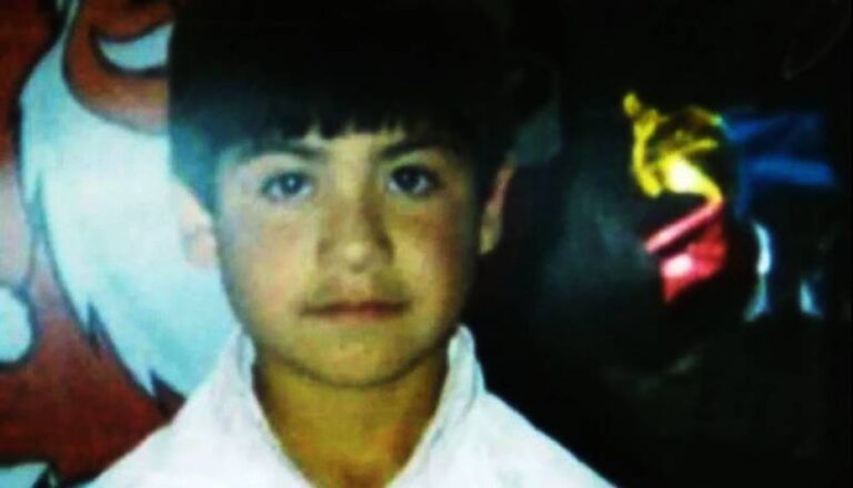 Reconstrucción digital del rostro adulto de Hernán Soto, desaparecido en 1997.