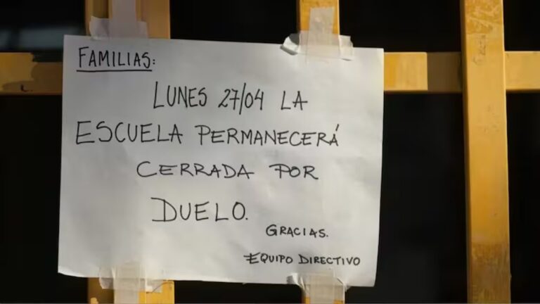 Escuela primaria en Rosario donde ocurrió el accidente de la niña de 6 años