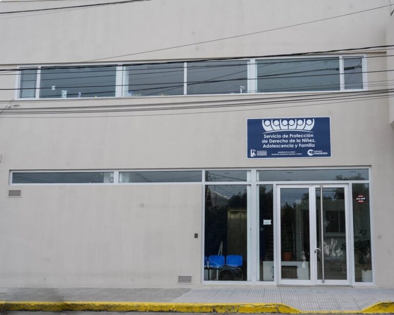 Sede de la Oficina de Derechos y Garantías de la Niñez en Comodoro Rivadavia, Chubut.