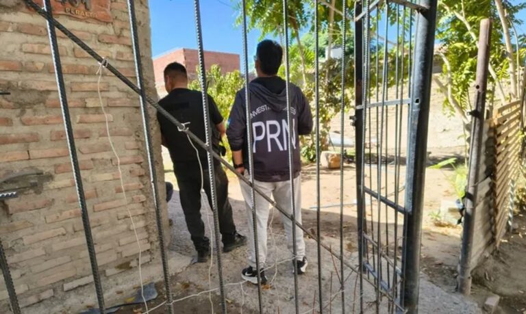 Ilustración de un operativo policial en la Patagonia